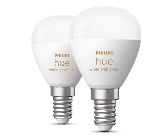 Philips Hue Philips Hue White ambiance Żarówka kulka E14 470 lm 2 szt - 1271550 - zdjęcie 2